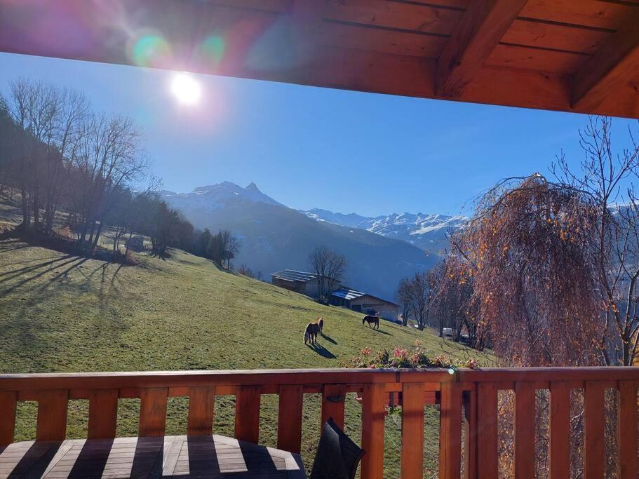 Appart Duplex Chalet Plein Sud Feissons-sur-Salins Εξωτερικό φωτογραφία